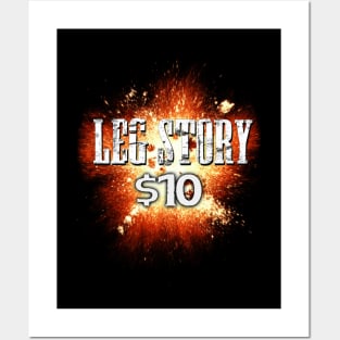 Leg story £10 epic Posters and Art